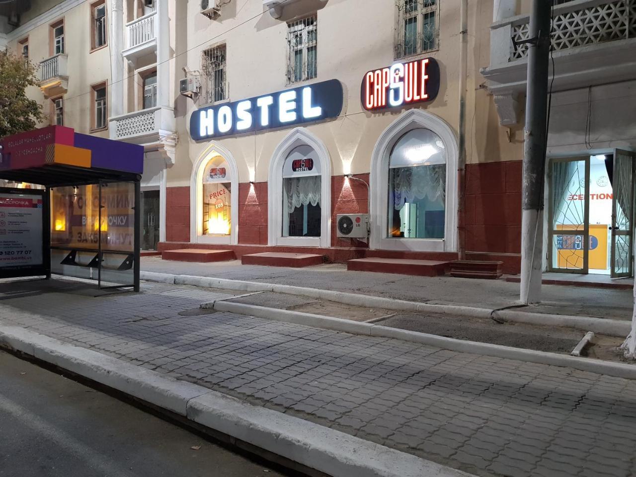 Capsule Hostel Tasjkent Exteriör bild